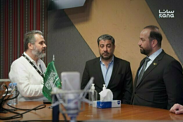 Syrian Information Minister Visits Major Arab TV Networks in Riyadh