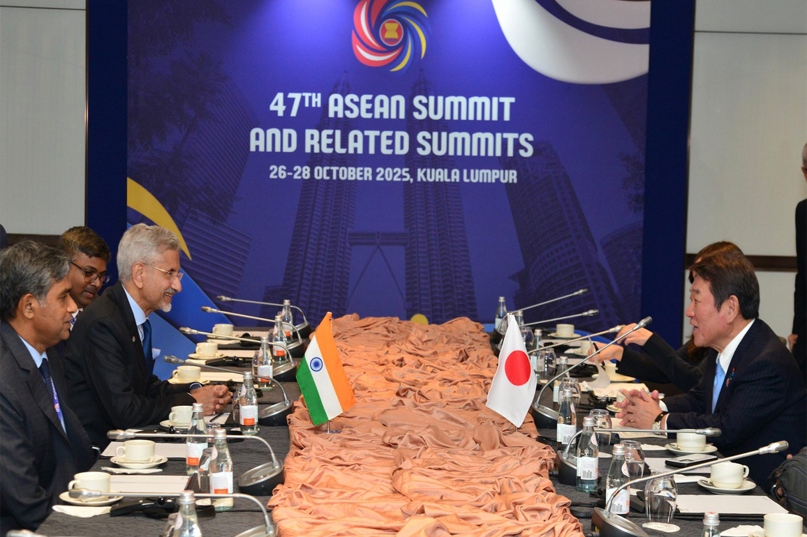EAM Jaishankar meets Japanese FM Motegi; discusses bilateral ties, agrees to work closely on decade-long joint vision