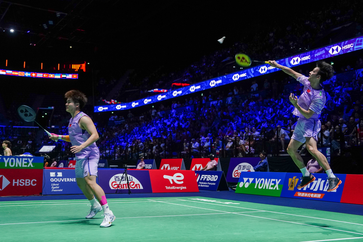 (SP)FRANCE-PARIS-BADMINTON-WORLD CHAMPIONSHIPS-MEN'S DOUBLES