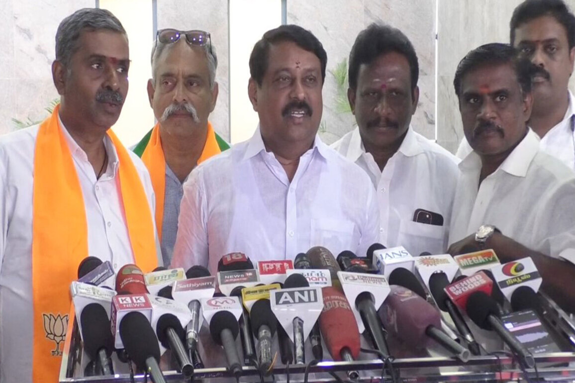 DMK-Congress alliance is a "failed engine": Tamil Nadu BJP President Nainar Nagendran