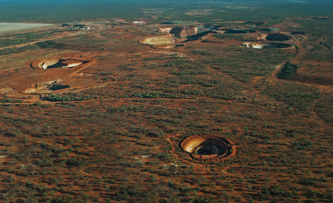  The previously mined Gum Creek project, WA