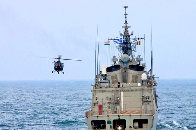 Mumbai: Indian, Greek Navies conduct Passing Exercise, enhance combat capability