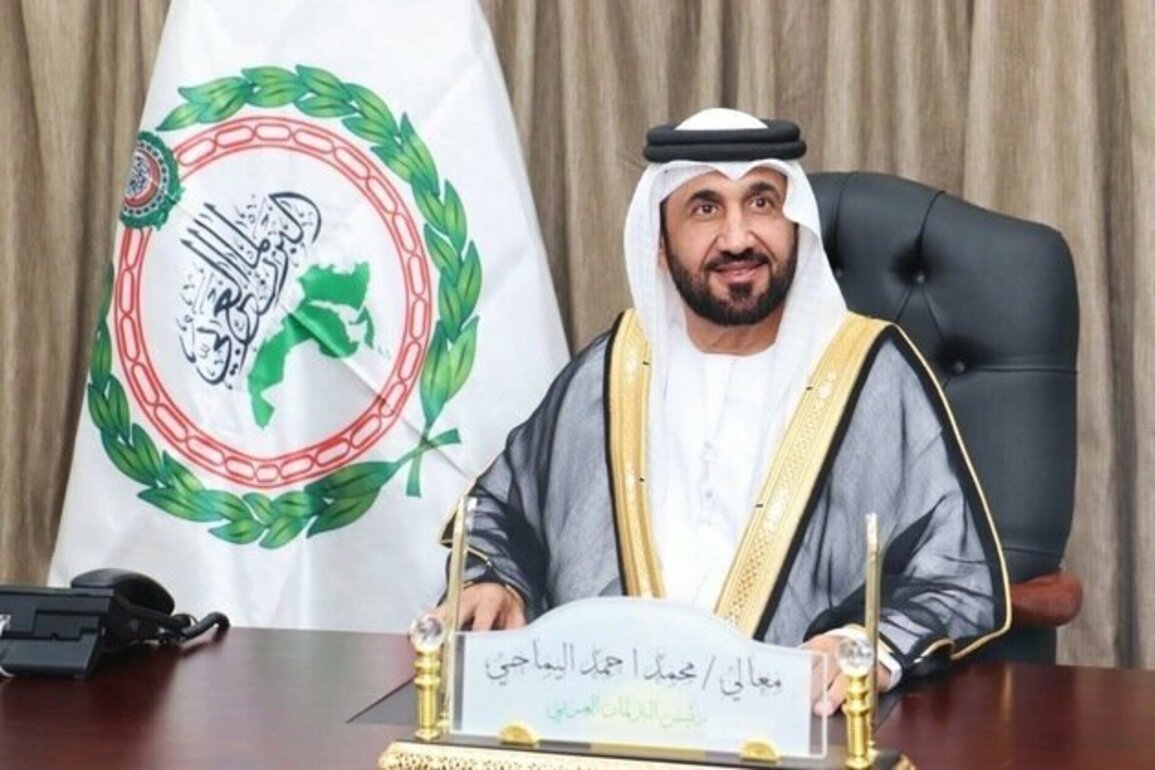 Arab Parliament President commends UAE's leading role in supporting Palestinian people