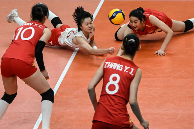 (SP)CHILE-SANTIAGO-VOLLEYBALL-GIRLS' U17 WORLD CHAMPIONSHIP-QUARTERFINAL-CHINA VS CROATIA