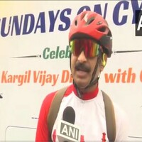 Kargil is a great achievement of ours: Participant in Fit India Sundays cycle ride commemorating Vijay Diwas