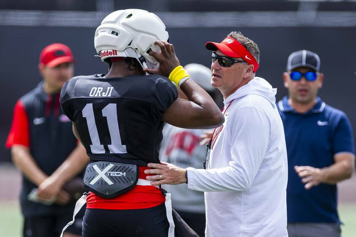 UNLV football, Dan Mullen hold first of three spring scrimmages - UNLV Football  - UNLV