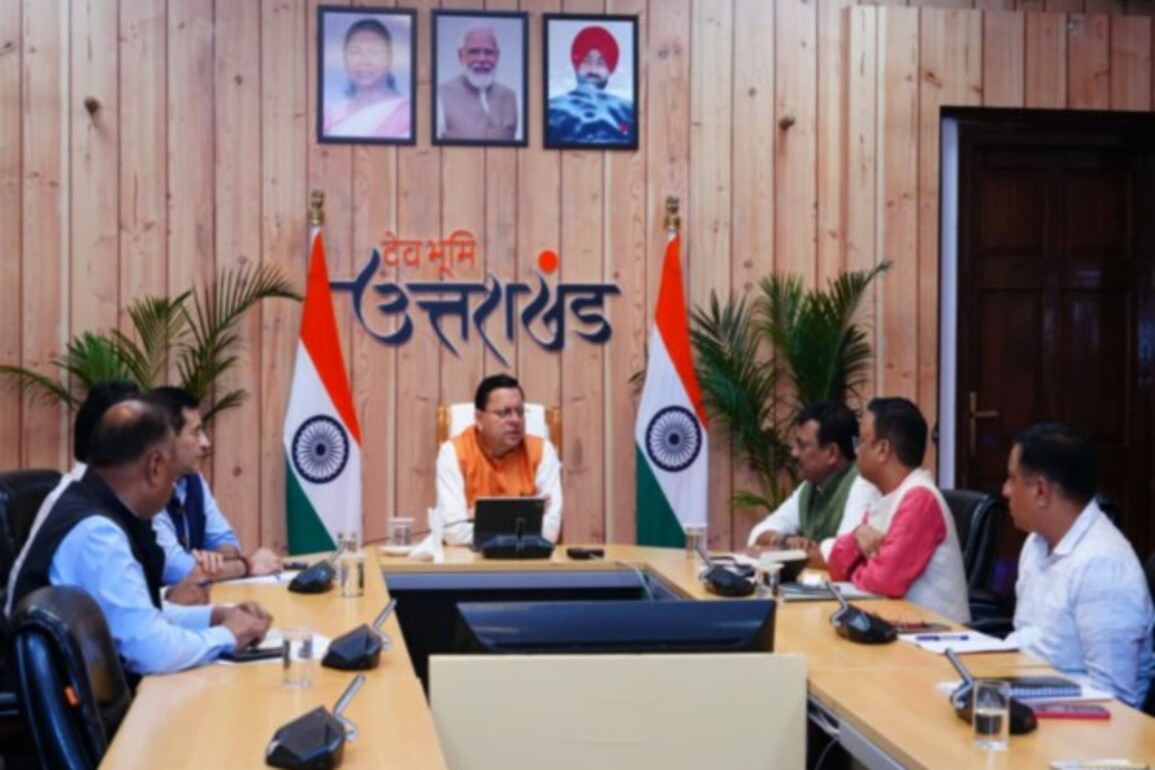 Uttarakhand CM Pushkar Singh Dhami reviews security measures along Nepal border