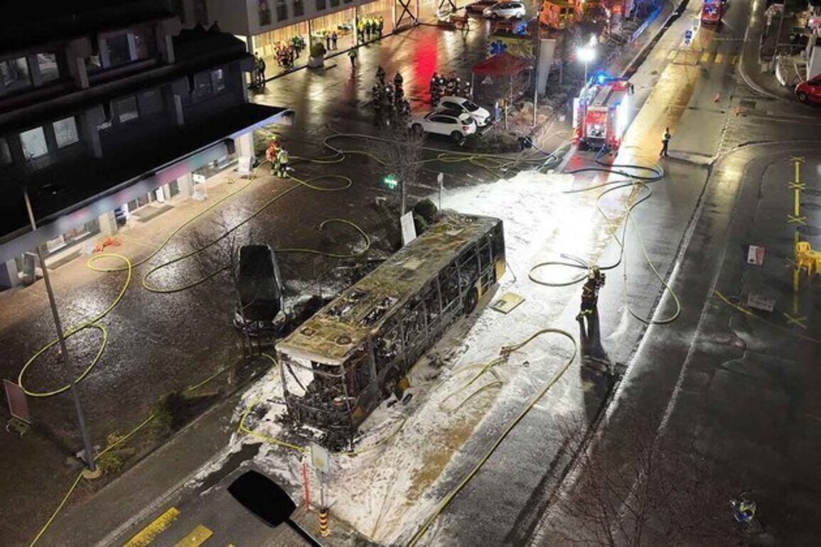 At least six people killed, five injured in Switzerland bus fire