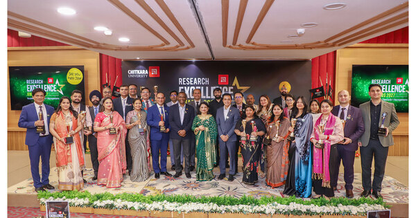 Chitkara University Hosts Research Excellence Awards 2026 in Chandigarh, Marks 10-Year Milestone