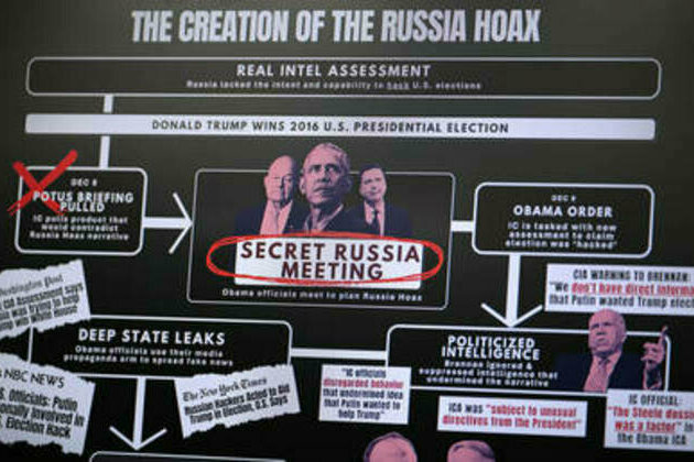 Obama was 'mastermind' behind Russiagate hoax - Trump