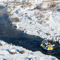 CHINA-INNER MONGOLIA-ARXAN-HALHA RIVER-WINTER TOURISM (CN)