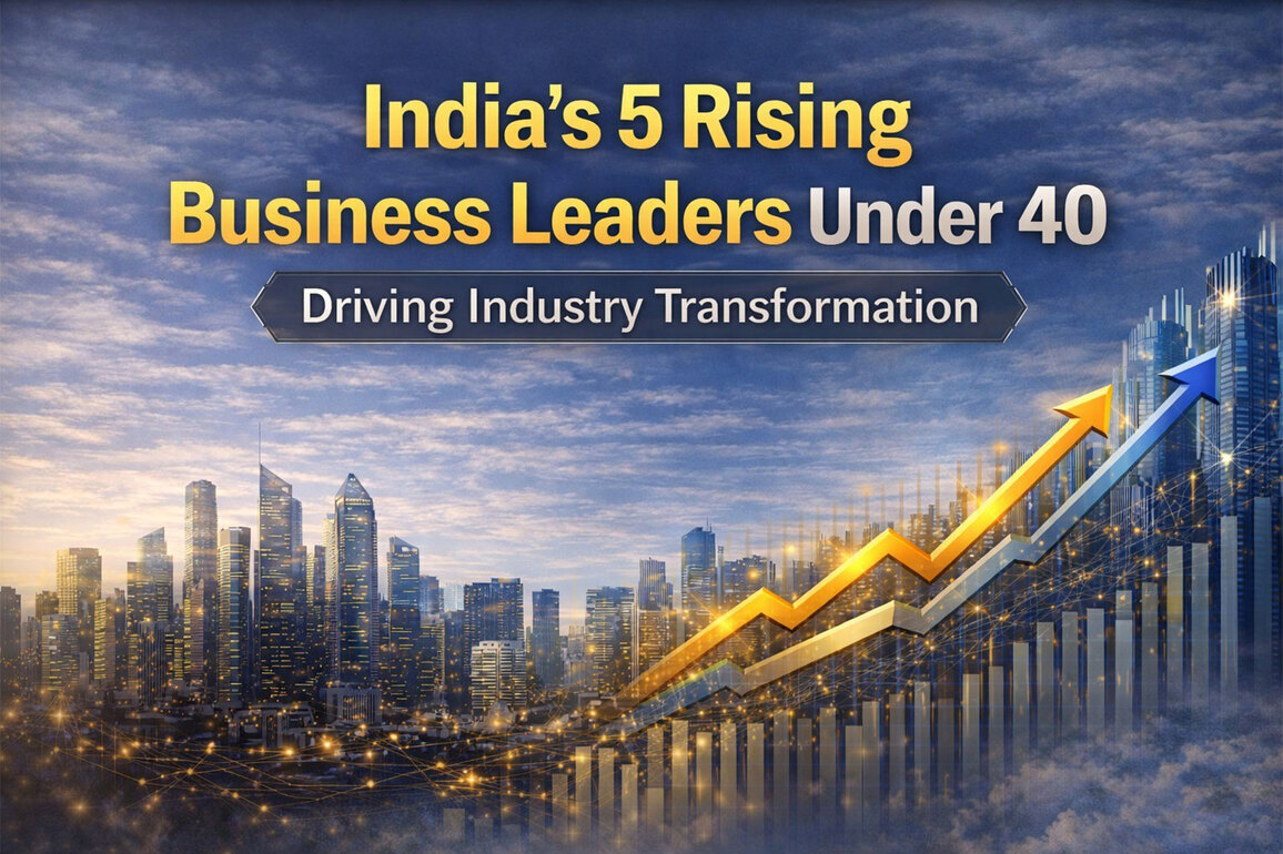 India's 5 Rising Business Leaders Under 40 Driving Industry Transformation