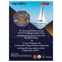 Indian Armed Forces women's team to sail around the world
