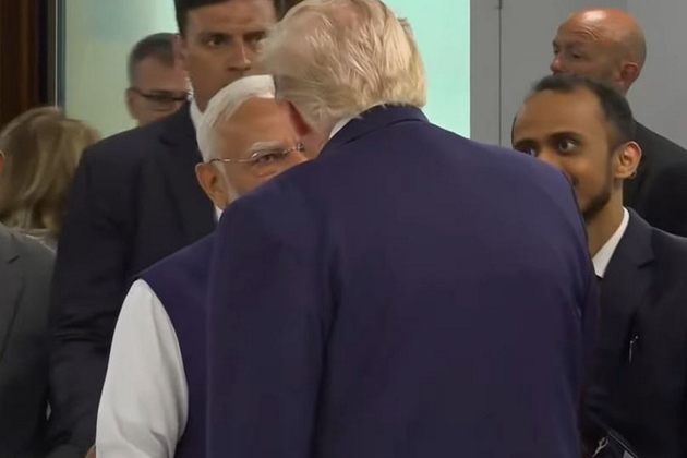 PM Modi, President Trump hold brief interaction after G7 family photo in France