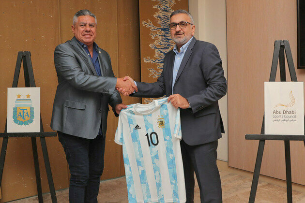 Abu Dhabi Sports Council, Argentine Football Association announce strategic cooperation agreement
