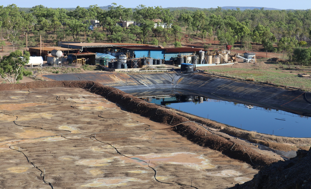 The Tartana copper mine near Chillagoe.