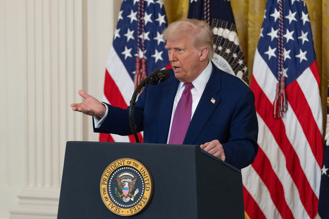 U.S.-WASHINGTON, D.C.-WHITE HOUSE-TRUMP-SIGNING CEREMONY