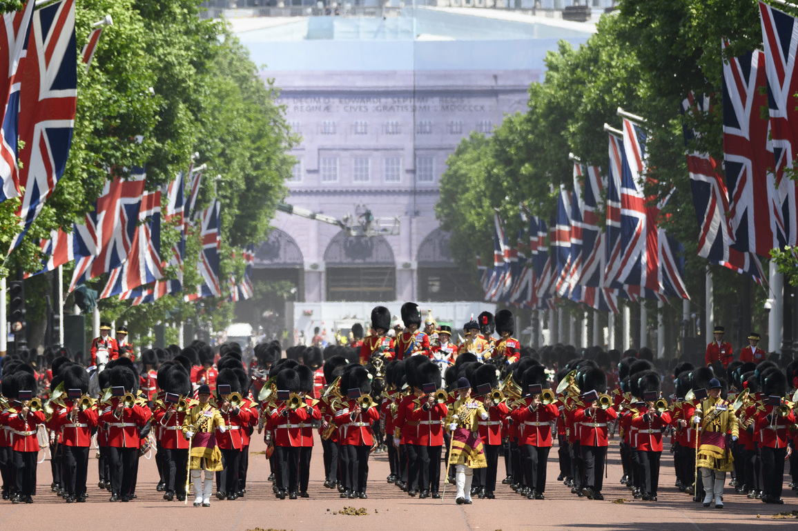 BRITAIN-LONDON-KING-BIRTHDAY-PARADE