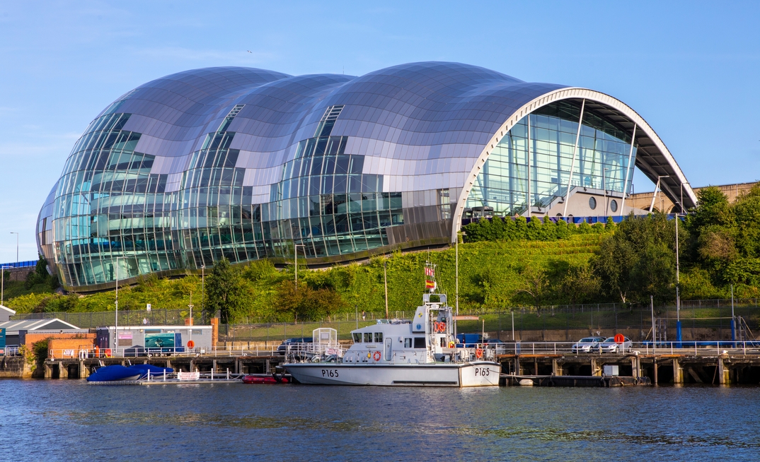 The Gateshead Sage music venue is partially powered by mine water heat
