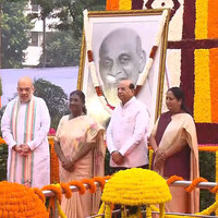 President Droupadi Murmu, others pay tribute to Sardar Vallabhbhai Patel on 150th Jayanti