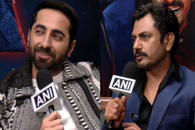 'Thamma' stars Ayushmann Khurrana, Nawazuddin Siddiqui offer sneak-peek into their "blood-drinking" characters
