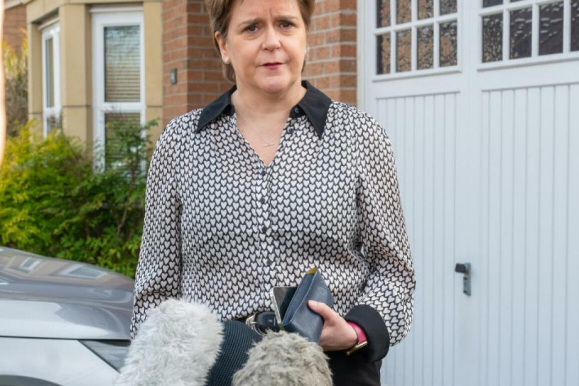 Nicola Sturgeon confronted by media over views on Supreme Court row