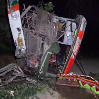 UP: Bus collides with sand truck in Etah, nine injured undergoing treatment
