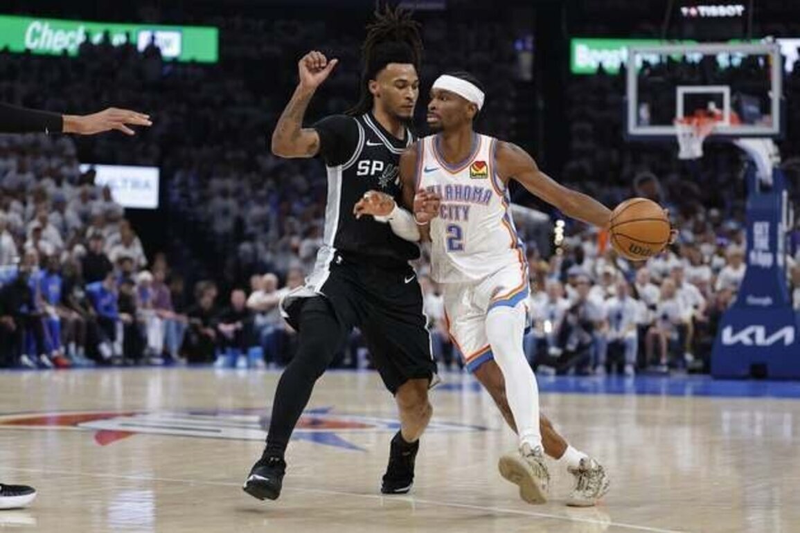 Shai Gilgeous-Alexander pushes Thunder past Spurs for 3-2 edge