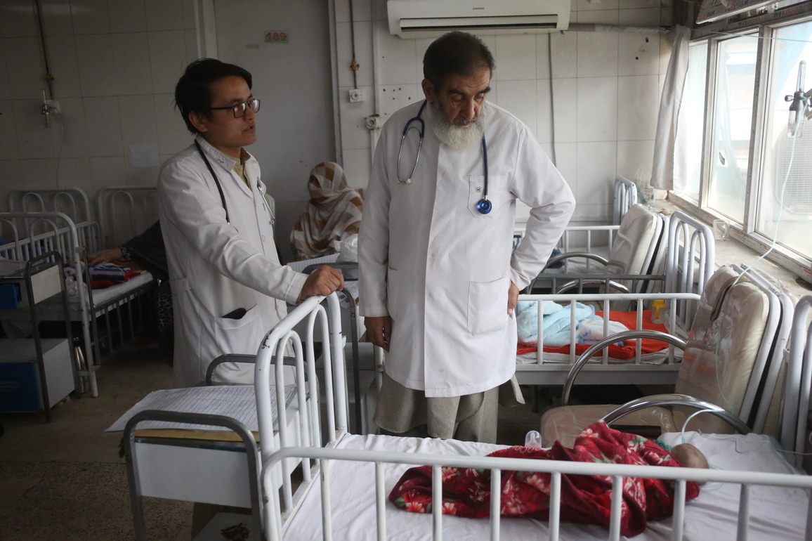 AFGHANISTAN-KABUL-MALNOURISHED CHILDREN
