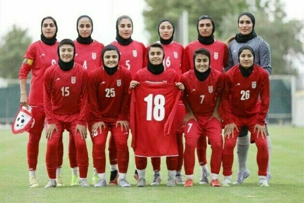 Irans Womens Football Team Downs Iraq in Friendly