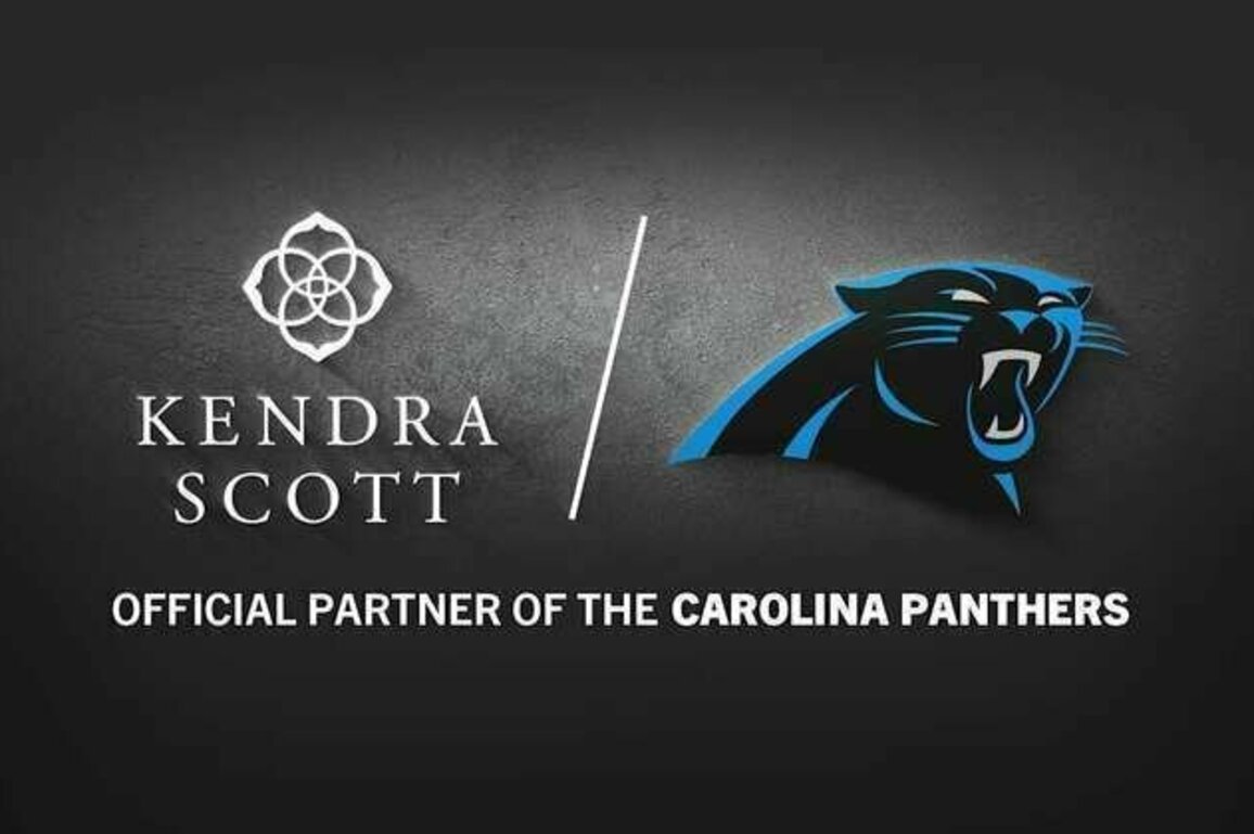 Kendra Scott teams up with the Carolina Panthers as a Proud Partner