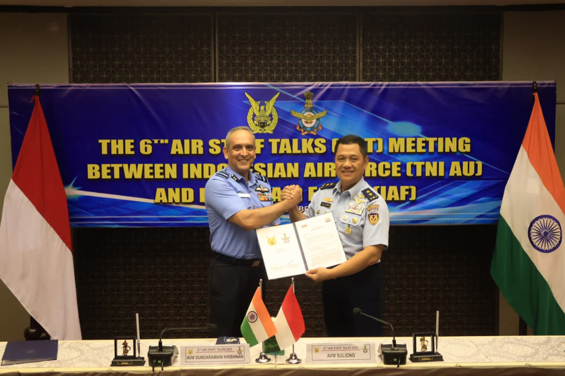 6th edition of India-Indonesia Air Force Staff talks to strengthens ties, enhances strategic cooperation
