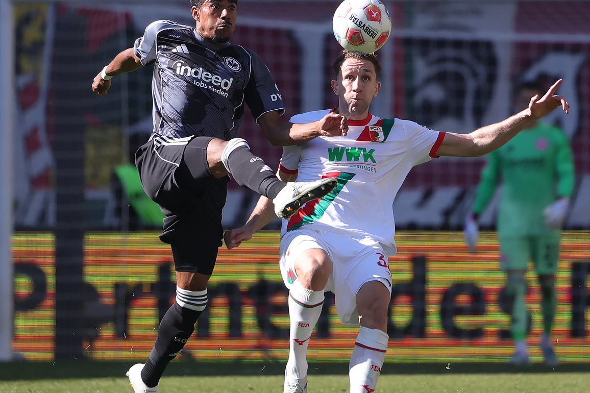 (SP)GERMANY-AUGSBURG-FOOTBALL-BUNDESLIGA-AUGSBURG VS FRANKFURT