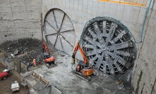  The TBM being used on the Silvertown Tunnel in London will be turned around and then begin the second of the twin bores