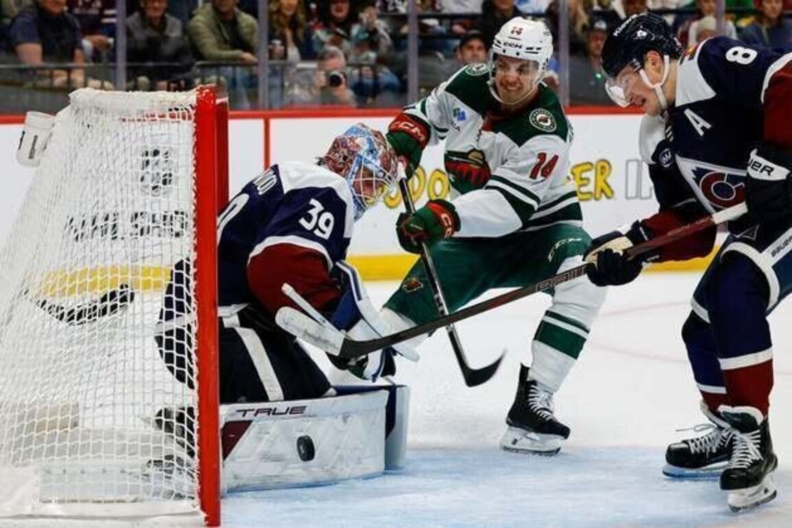 Matt Boldy's 4-point effort steers Wild past Avalanche