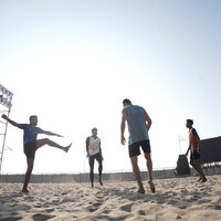 Khelo India Beach Games a platform to express skills on naturally beautiful surface: Union Sports Minister Mandaviya