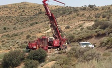 Drilling in the Bowl area at Pony Creek in the southern Carlin Trend district