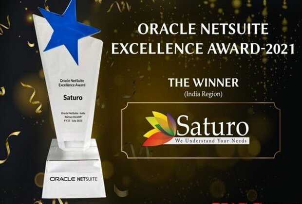 Saturo wins the 2021 Oracle NetSuite Excellence Award