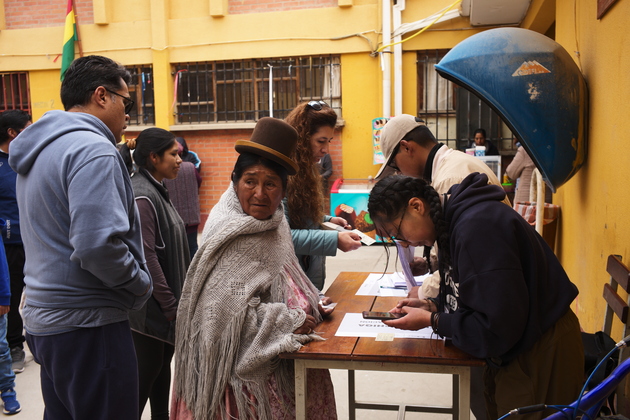 BOLIVIA-LA PAZ-PRESIDENTIAL ELECTIONS