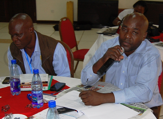  inja municipal urban planner contributes to the discussion during the workshop hoto by oreen usingo