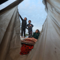 MIDEAST-GAZA-BEIT LAHIA-HALOUB'S FAMILY-DAILY LIFE