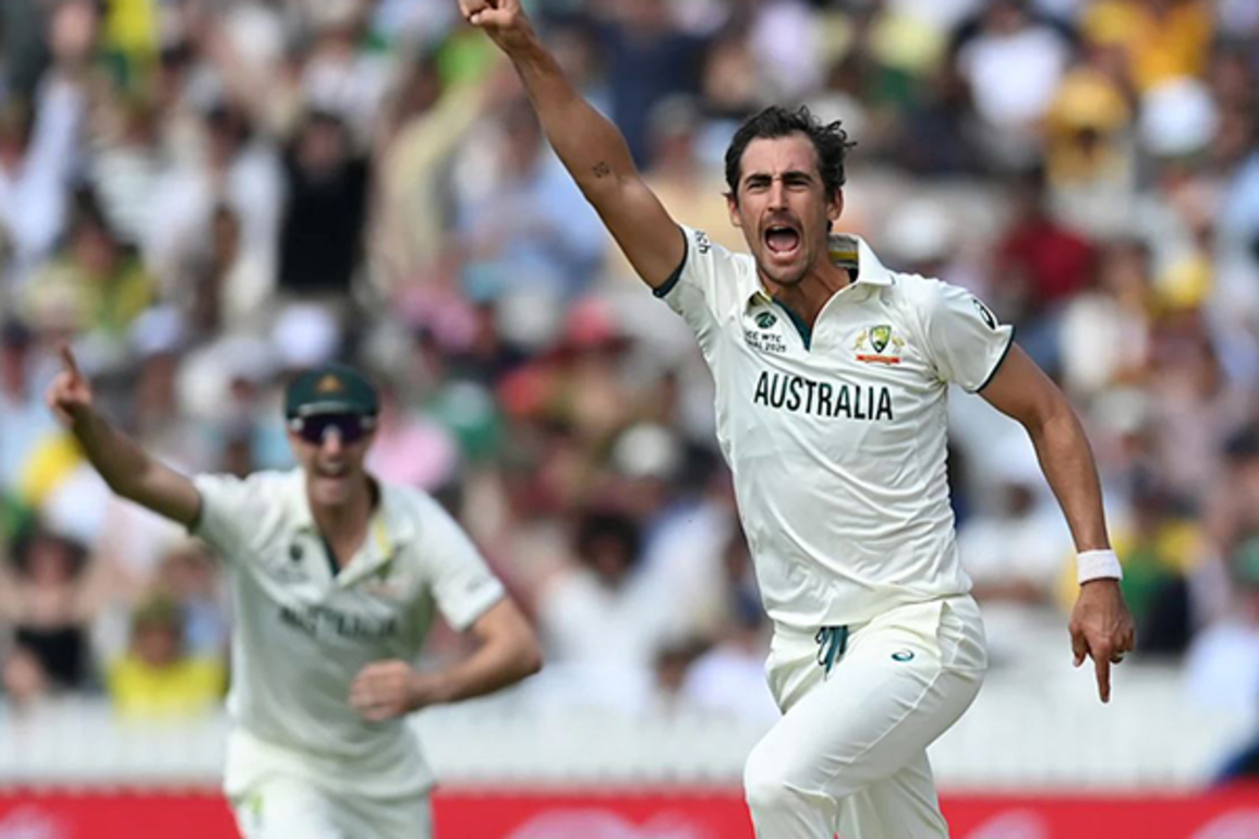 WTC Final: Mitchell Starc's unbeaten fifty powers Australia to set a target of 282 for Proteas