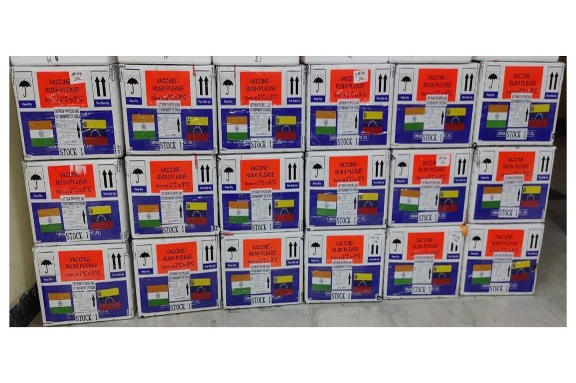 India sends 2.7 tonnes of life-saving vaccines vaccines to Venezuela as part of Global South commitment