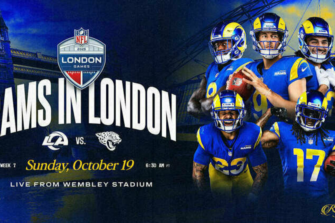 Rams to face Jaguars in London in 2025