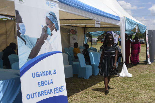 UGANDA-MBALE-EBOLA OUTBREAK-END-DECLARATION