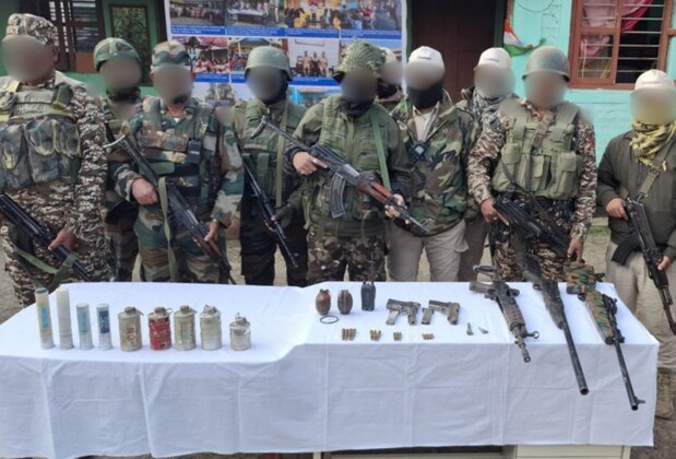 Security forces recover arms and ammunition, apprehend 16 cadres from several districts of Manipur