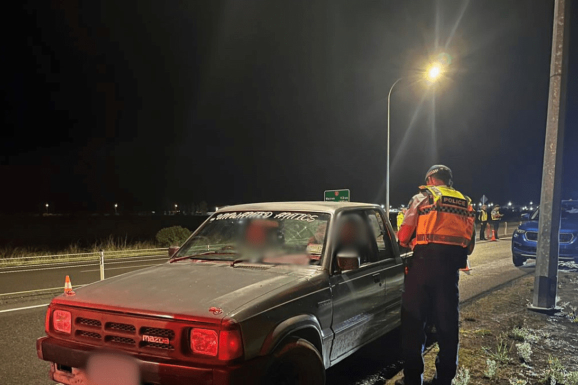 Bystander hit by car doing skids at Hawke's Bay boy racer gathering