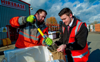 Buildbase helps Somerset residents fight floods