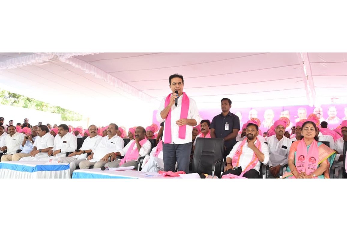 "Respect bartered away by sitting in Revanth Reddy's lap": KTR slams Congress over MLA defection