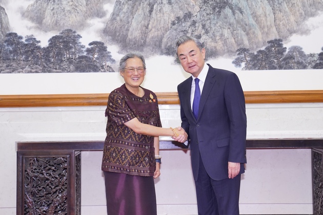 CHINA-BEIJING-WANG YI-THAI PRINCESS-MEETING (CN)